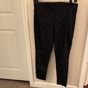 Old Navy Textured Black Cropped Pants